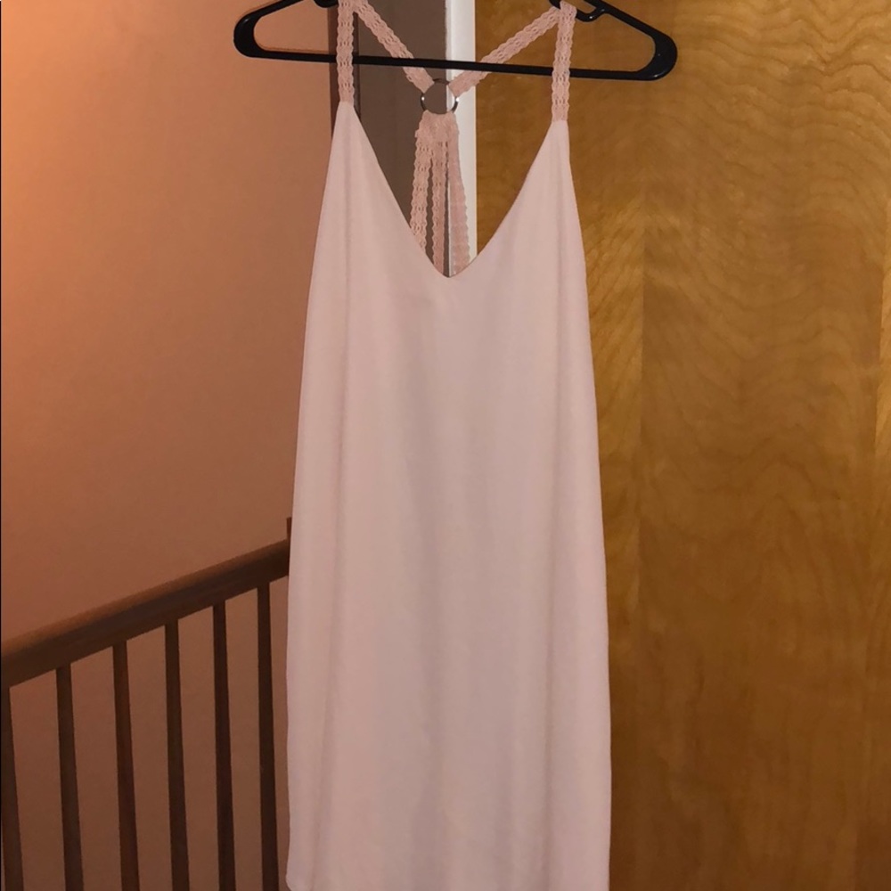 Never been worn blush dress! Size M.